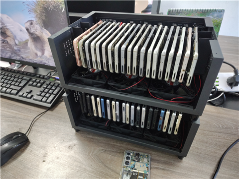 Ảnh Lắp đặt Box Phone Farm tại Khai Sơn City, Long Biên, Hà Nội